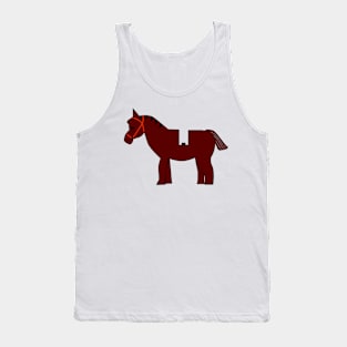 Interpretation of a Minifig Horse Tank Top